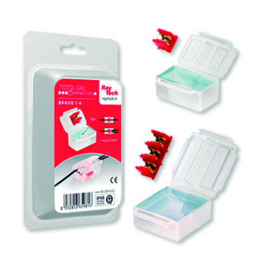 ANGUILA BRAVO 3-6 GEL BOX CONNECT 3-6 (53x49x22)mm